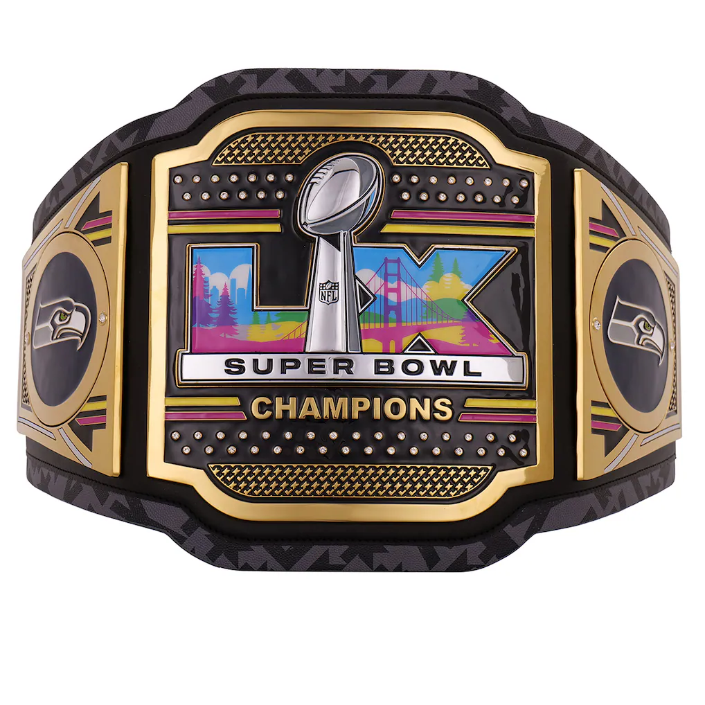 2301 Seattle Seahawks Super Bowl LX Champions Legacy Title Belt - Image 1