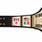 WWE Championship 1986 Retro Replica Title Belt - Image 8
