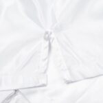 Gold/White Satin Boxing Short - Image 3